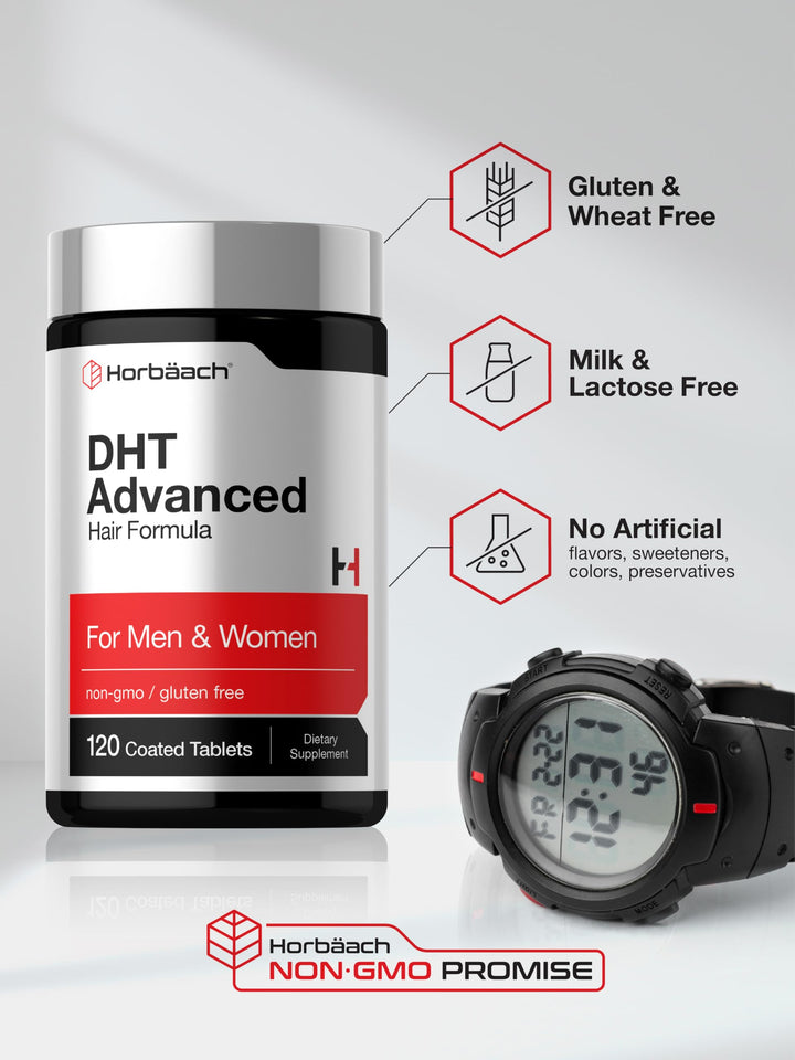 Horbäach DHT Blocker Tablets, 120 Count