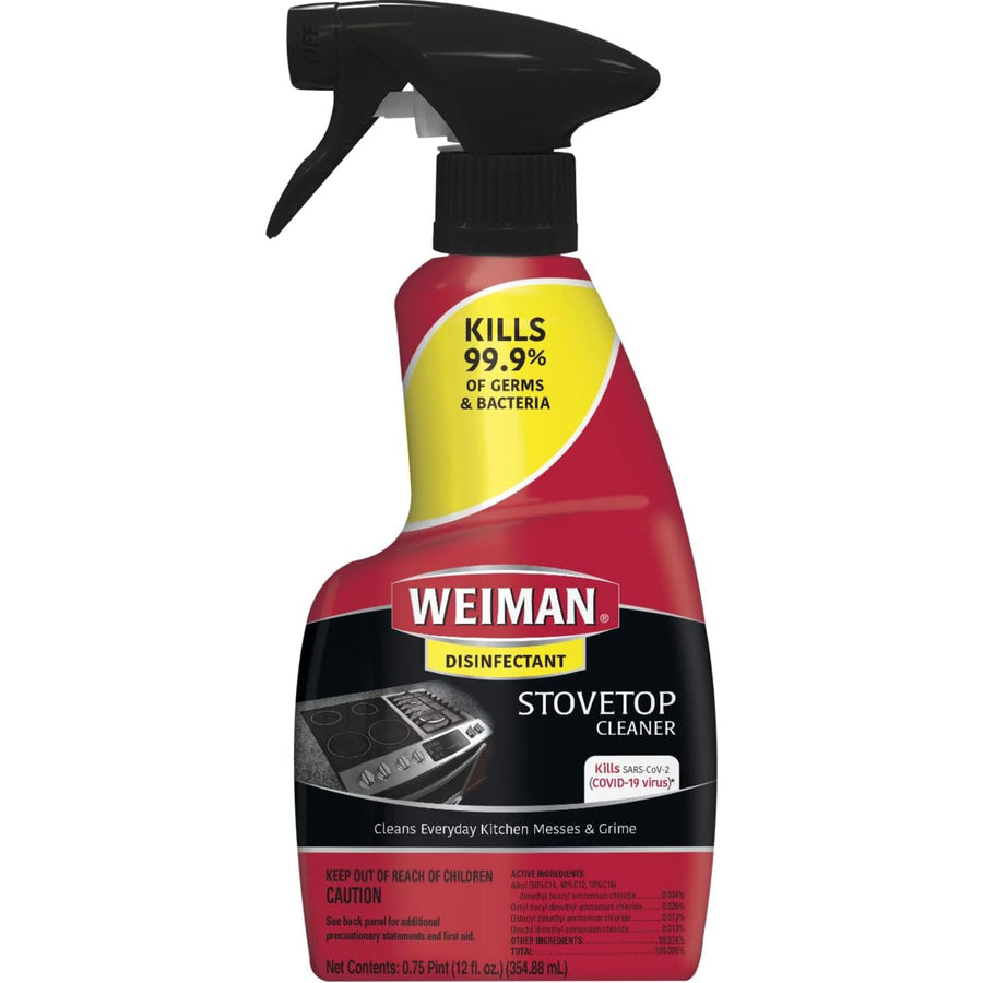 Weiman Glass & Ceramic Cooktop Cleaner & Polish, 12 fl oz