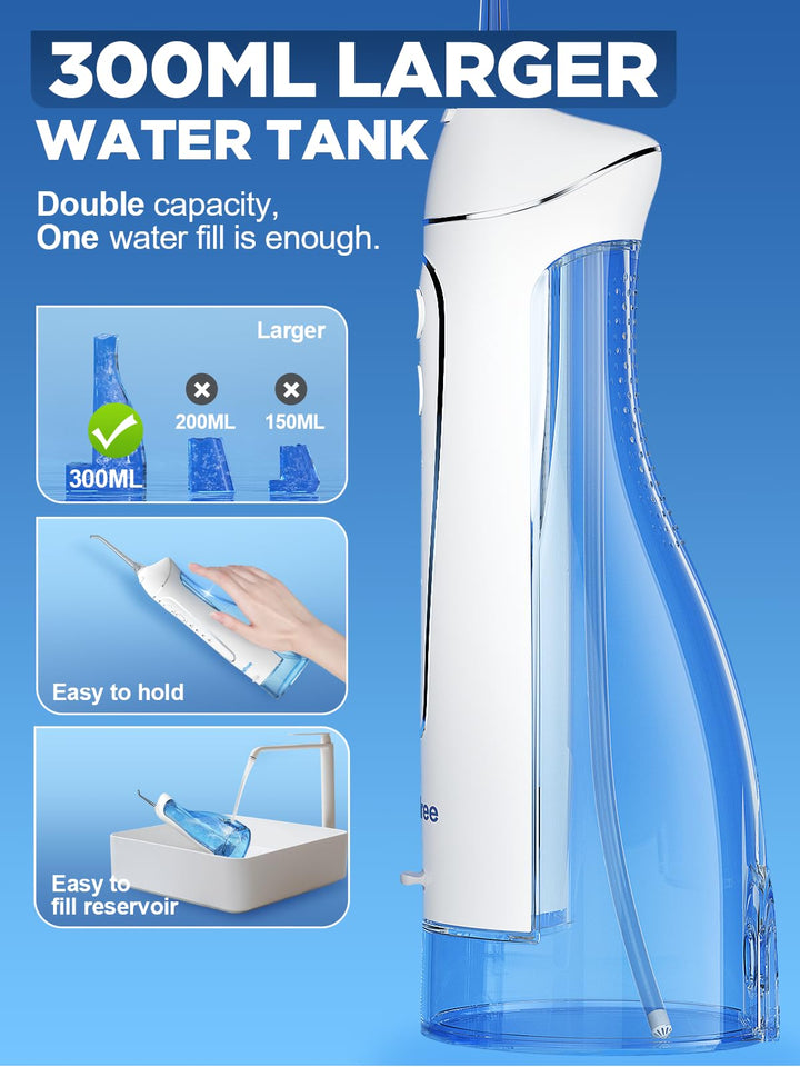 Oralfree Water Dental Flosser, White