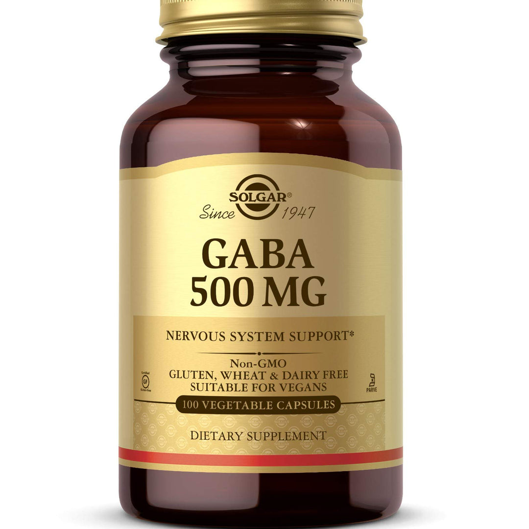 Solgar GABA 500 mg, 100 Count