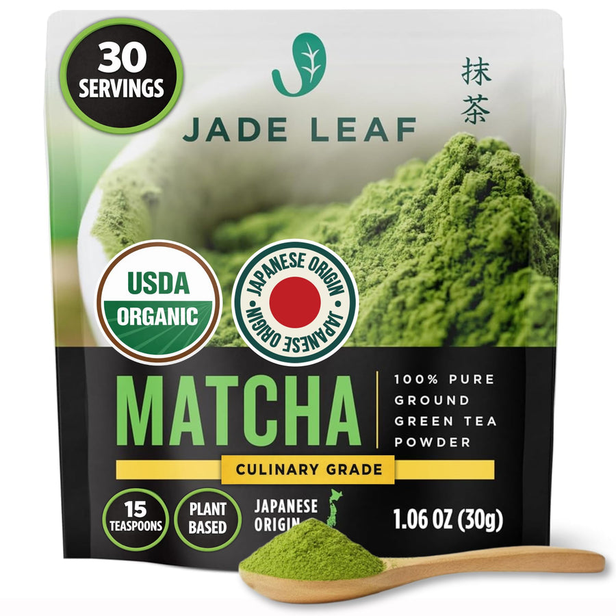 Jade Leaf Matcha Culinary Grade Powder, Organic, 30 g