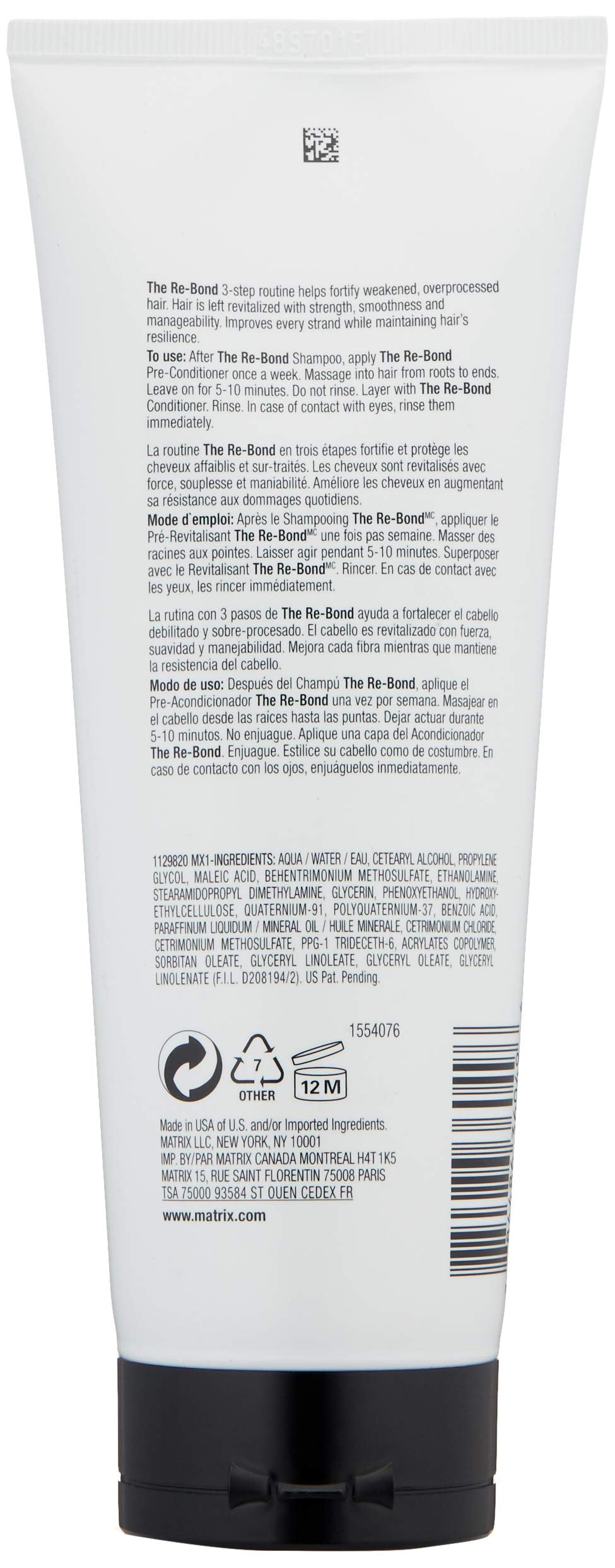 Matrix Total Results The Re-Bond Pre-Conditioner, 6.8 oz