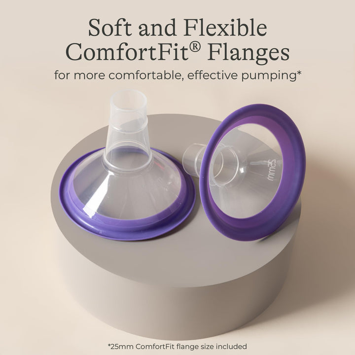 Lansinoh SignaturePro Double Electric Breast Pump, 25mm Flanges, 2 Count