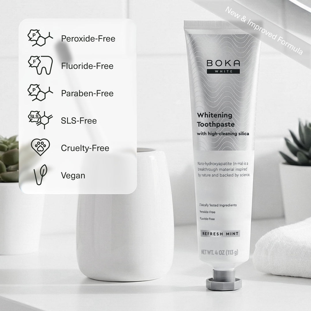 Boka Toothpaste, Fluoride Free, Nano Hydroxyapatite