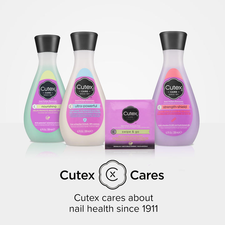 Cutex Strength-Shield Nail Polish Remover, 200 ml
