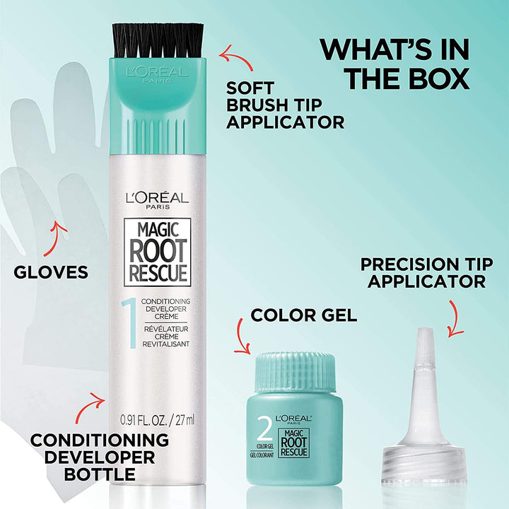 L'Oreal Paris Magic Root Rescue Hair Coloring Kit, Light Brown