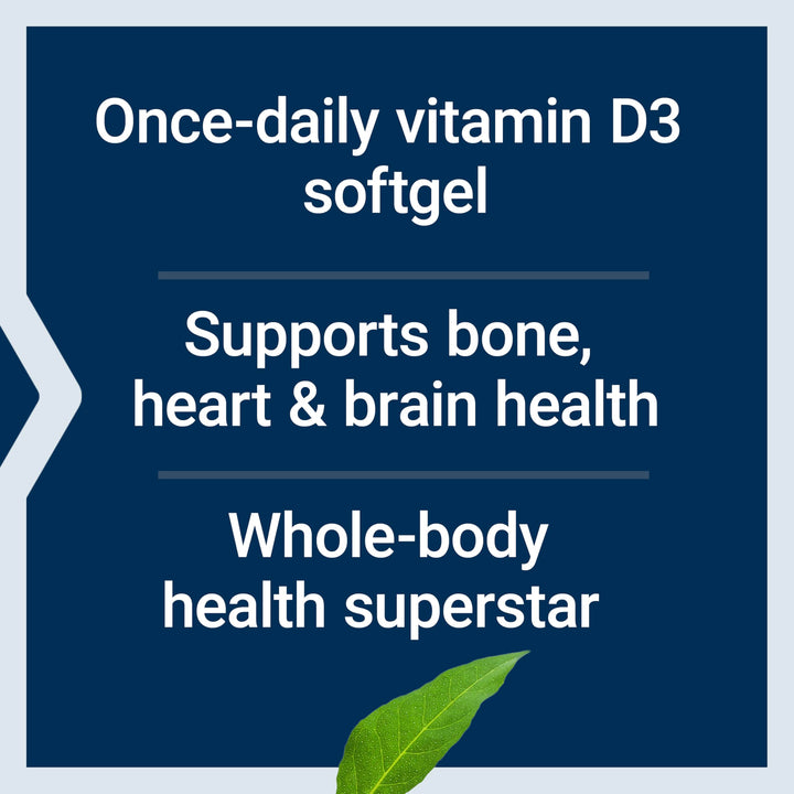 Life Extension Vitamin D3, 5000 IU, 60 Count