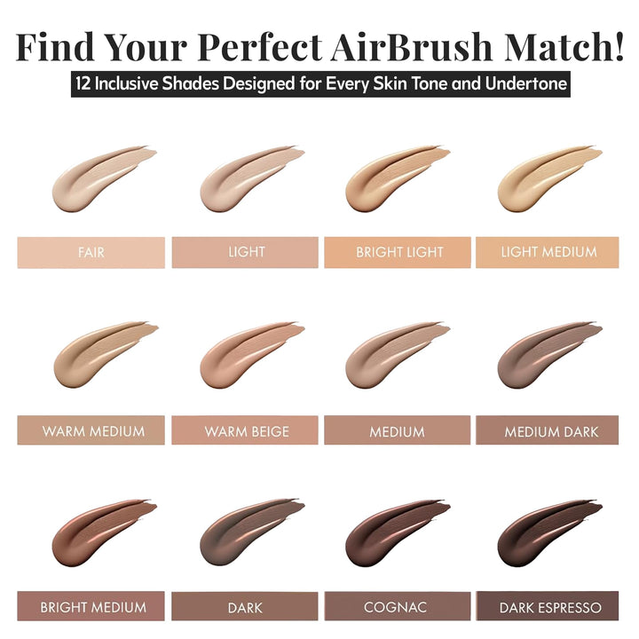 Jerome Alexander MagicMinerals AirBrush Foundation, Medium, 2 Count