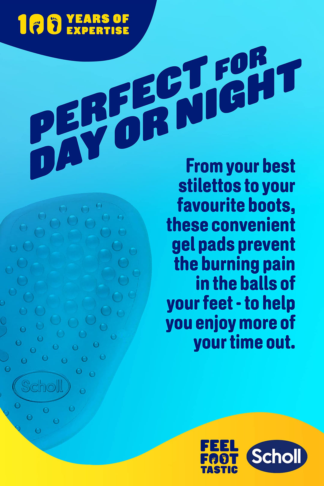 Dr. Scholl's Party Feet Ball of Foot Gel Cushions, 1 Pair