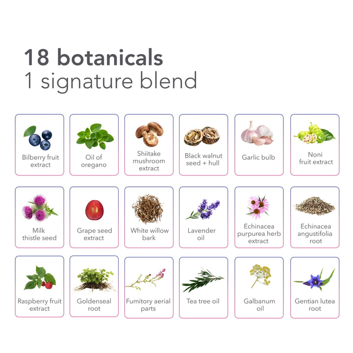 Bio-Botanical Research Biocidin Healthy Digestion Support, 90 Count