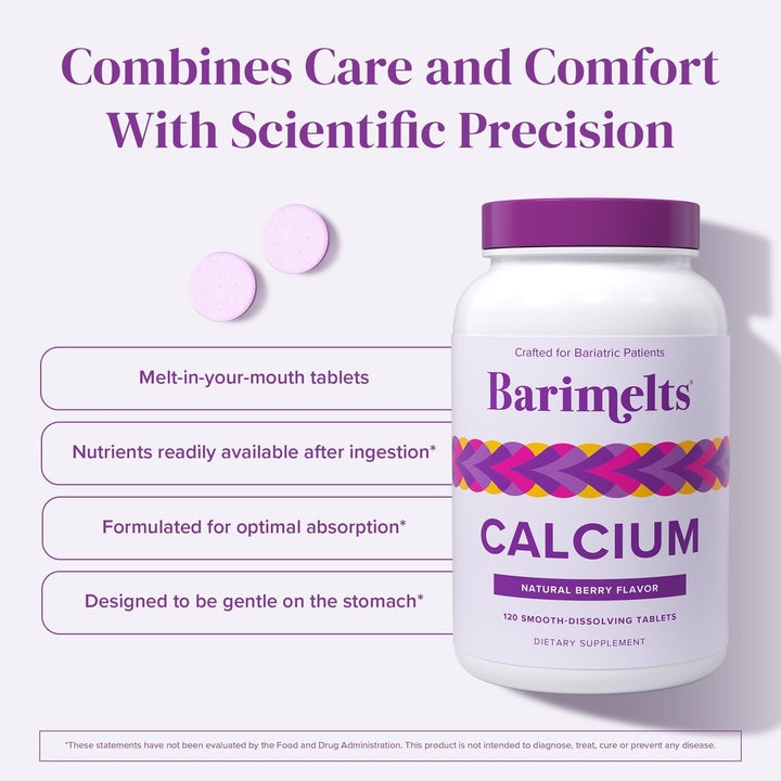 BariMelts Calcium Citrate Bariatric Vitamins