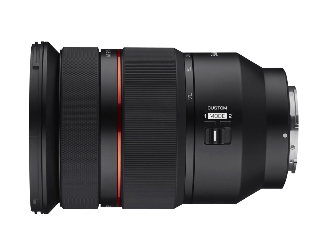 SAMYANG AF 24-70mm f/2.8 Auto Focus Full Frame Zoom Lens for Sony E, Black, One Size