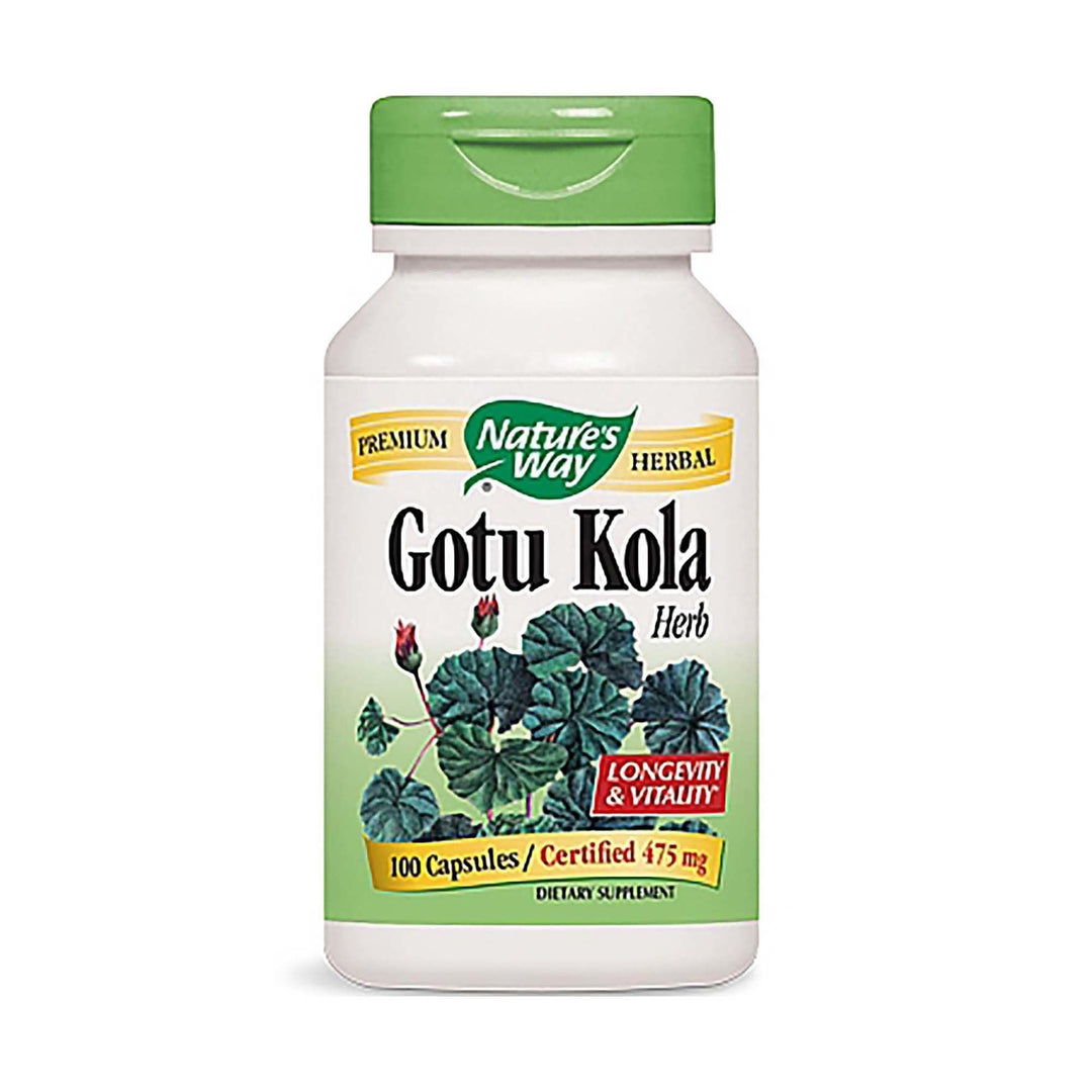 Nature's Way Gotu Kola Herb, 100 Count