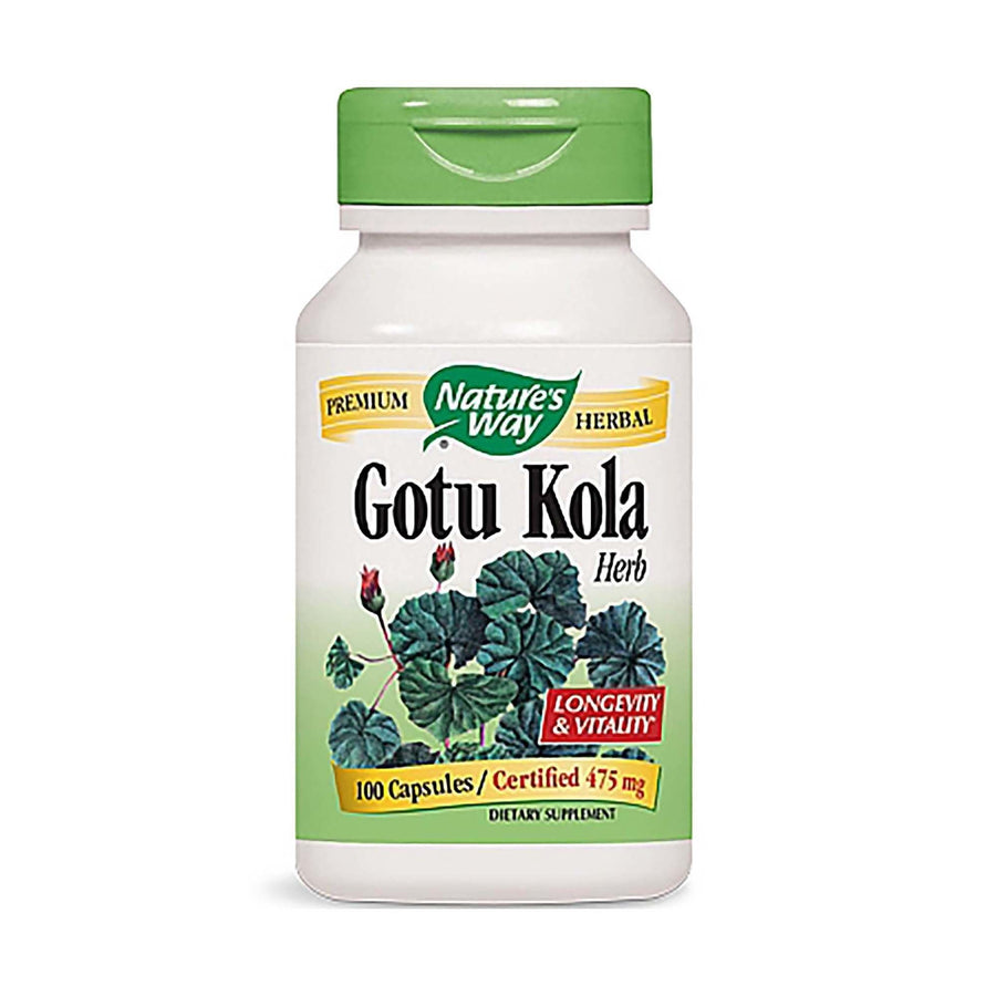 Nature's Way Gotu Kola Herb, 100 Count