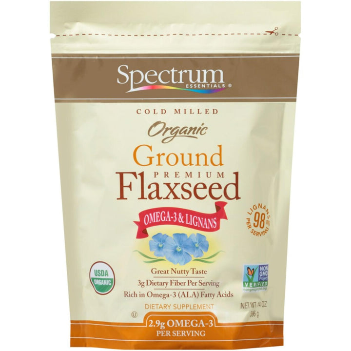 Spectrum Organic Ground Flaxseed, 14 oz