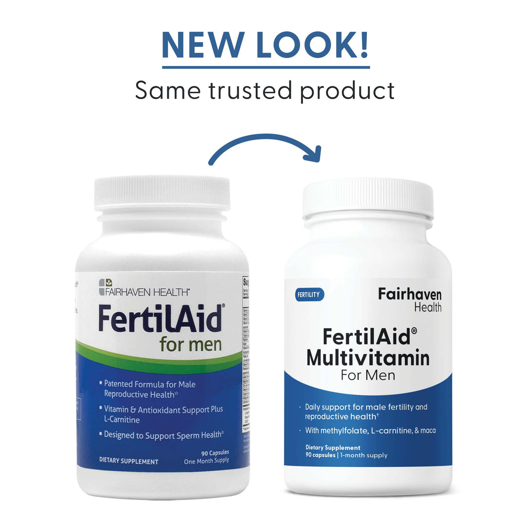 Fairhaven Health FertilAid for Men Fertility Supplement, 90 Count