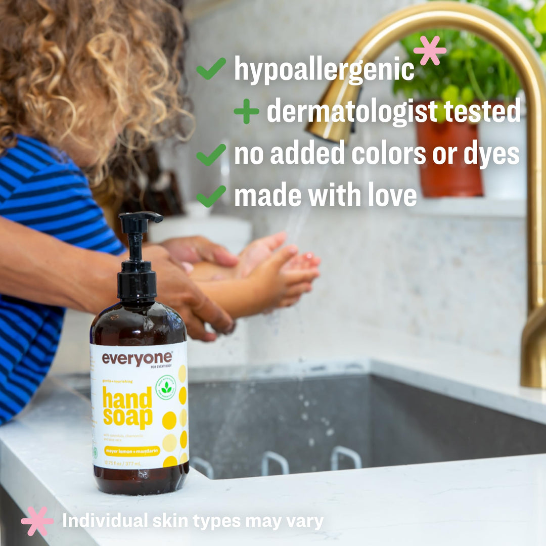 everyone for every body Liquid Hand Soap, Meyer Lemon and Mandarin, 12.75 oz