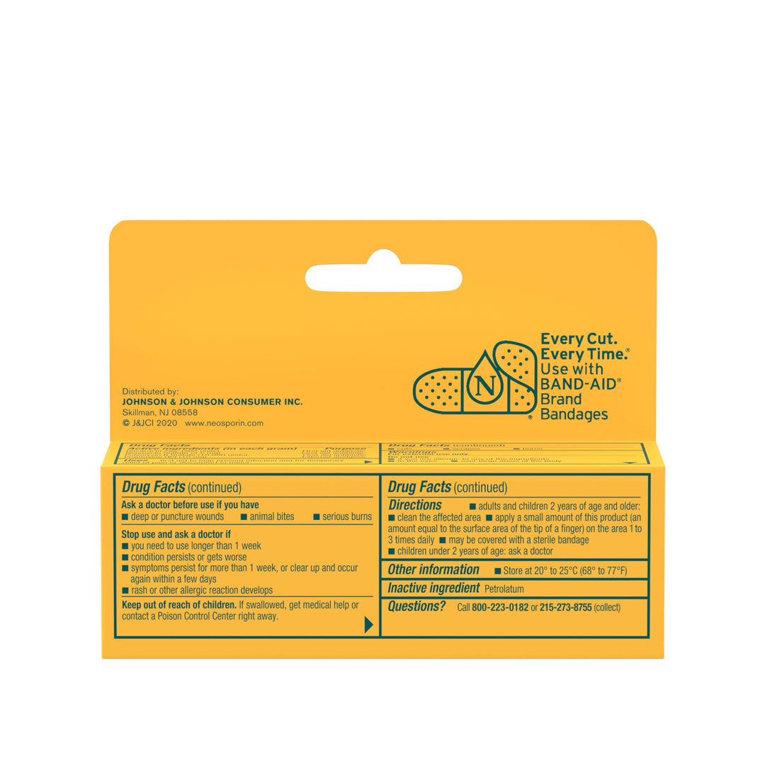 Neosporin Dual Action Burn Relief & First-Aid Antibiotic Ointment, 0.5 oz