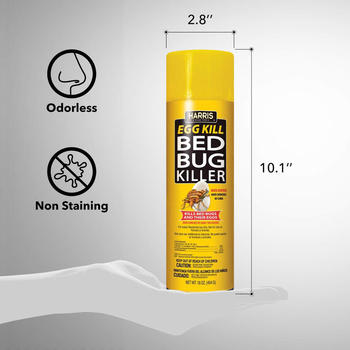 HARRIS Egg Kill Bed Bug Killer, 16 oz