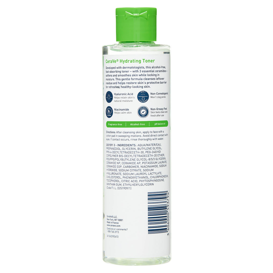 CeraVe Hydrating Toner, Fragrance-Free, 6.8 fl oz