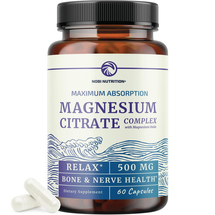 Nobi Nutrition Magnesium Complex, 60 Count