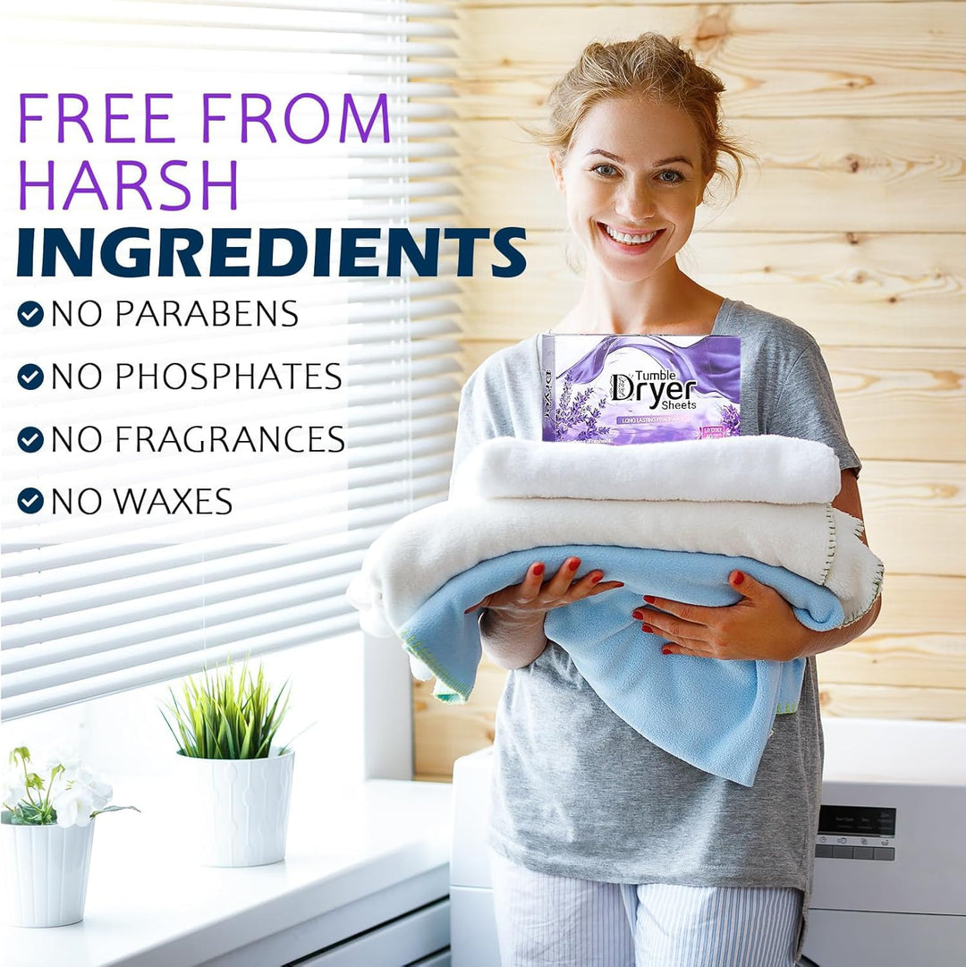 Generic Dryer Sheets, Lavender Incense, 40 Count
