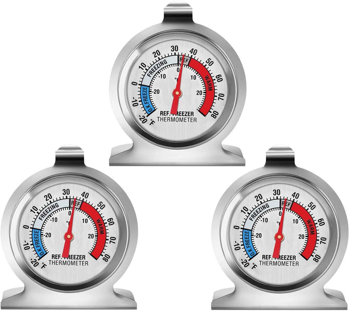Linkhood Refrigerator Thermometer, Pack of 3