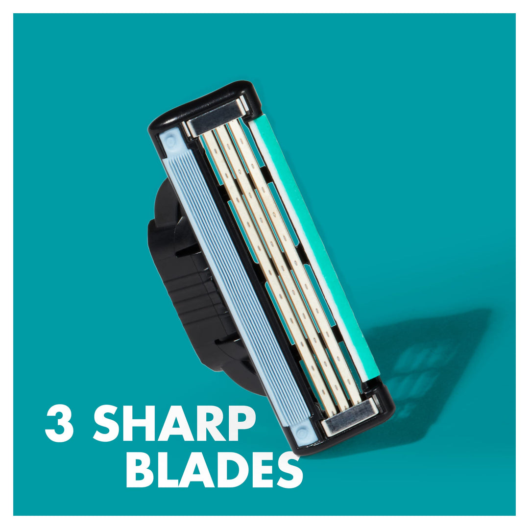 Gillette Mach3 Razor Blades, 8 Count