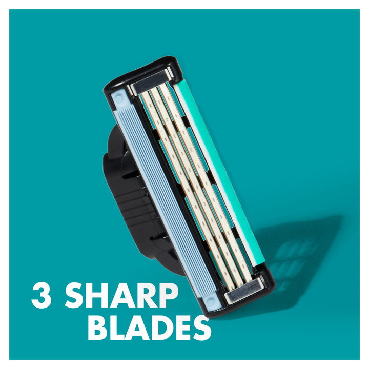 Gillette Mach3 Razor Blades, 8 Count