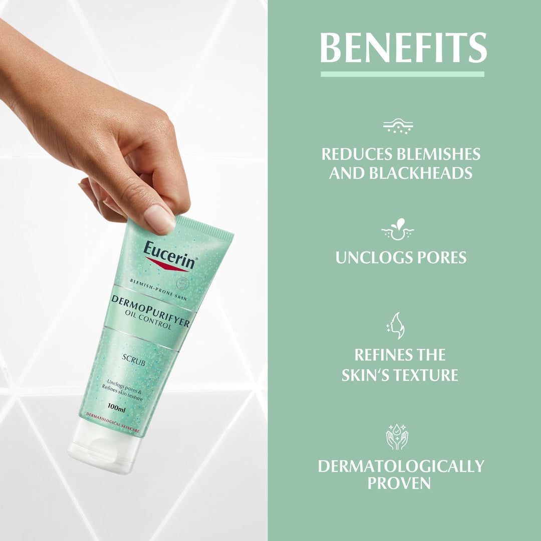 Eucerin DermoPurifyer Scrub, 100 ml