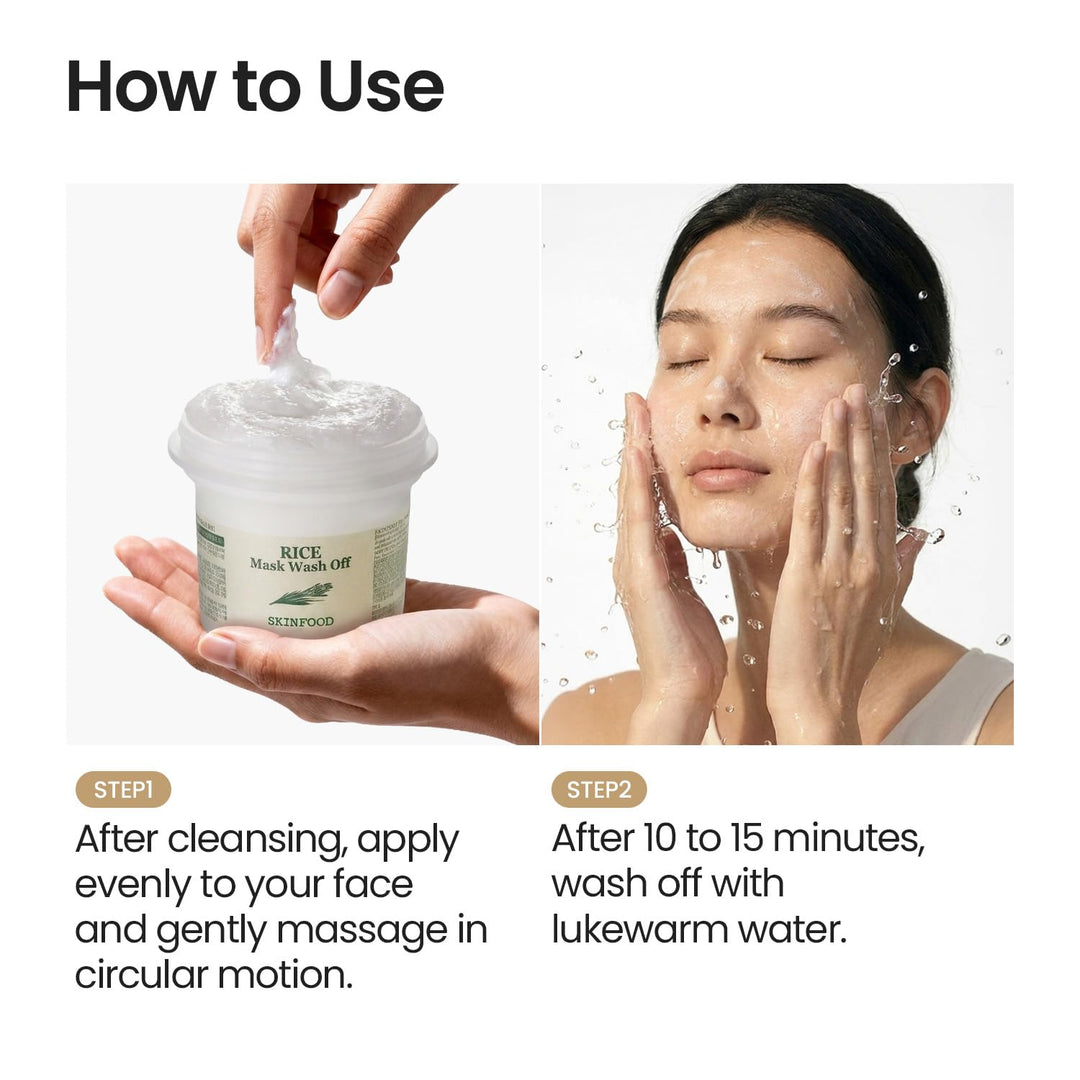 Skinfood Rice Mask Wash Off, 100 g