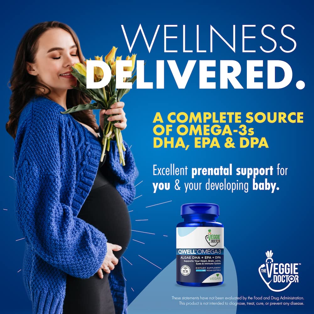 The Veggie Doctor Vegan Omega 3 Supplement
