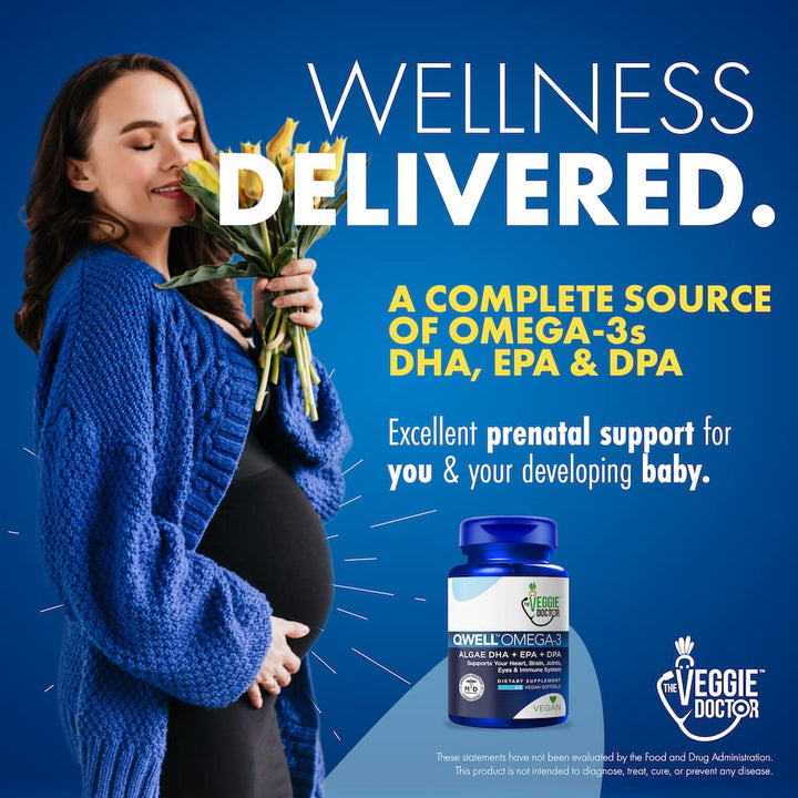 The Veggie Doctor Vegan Omega 3 Supplement