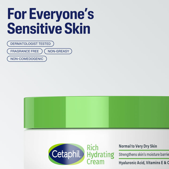 Cetaphil Rich Hydrating Night Cream, 1.7 oz