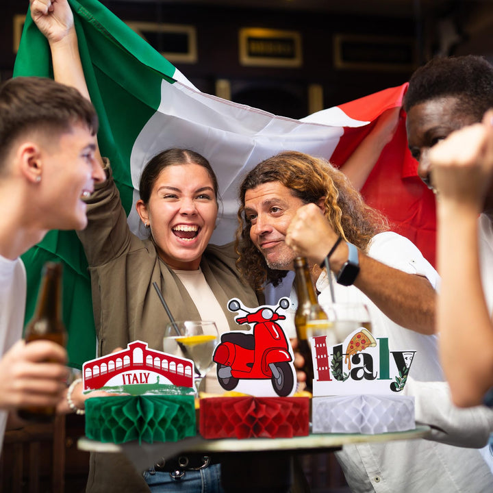 Spiareal Italy Party Decorations, 9 Count