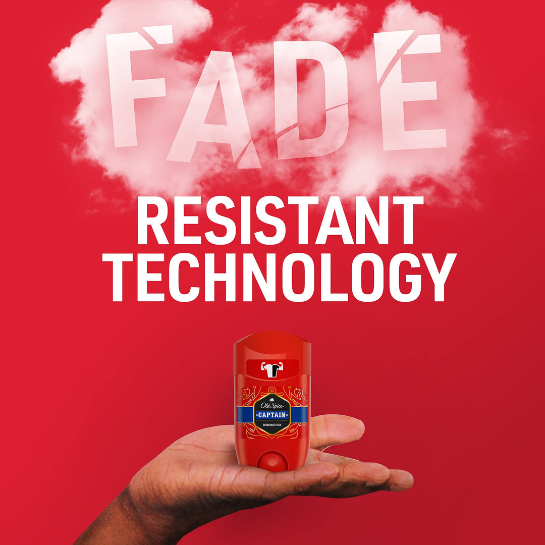 Old Spice Captain Deodorant Stick, 50 ml