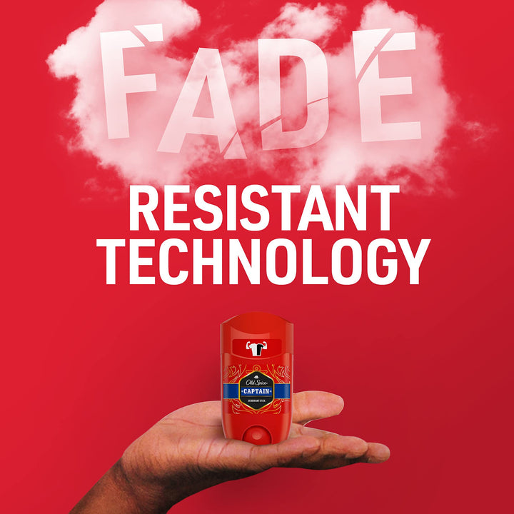 Old Spice Captain Deodorant Stick, 50 ml