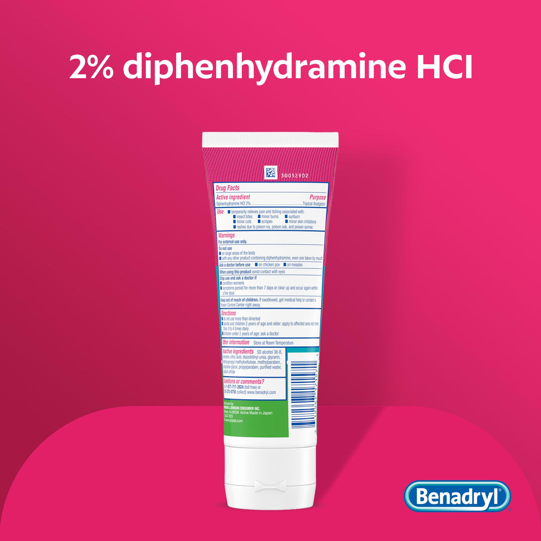 Benadryl Cooling Anti Itch Gel, 1 Count