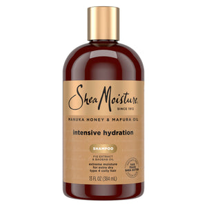 SHEA MOISTURE Manuka Honey And Mafura Oil Intensive Hydration Shampoo, 13 fl oz