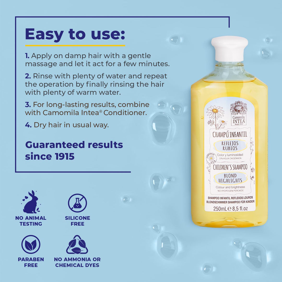 Camomila Intea Kids Blonde Reflex Shampoo, 250 ml