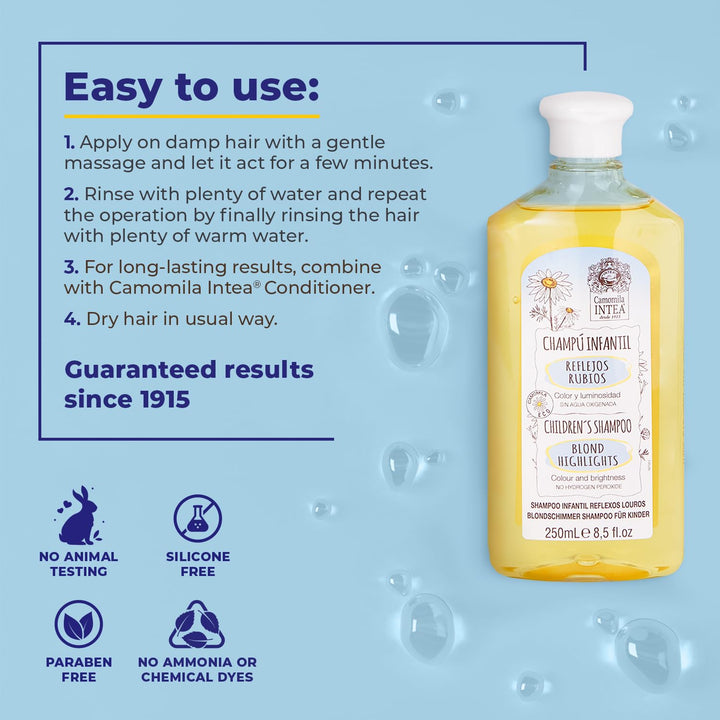 Camomila Intea Kids Blonde Reflex Shampoo, 250 ml