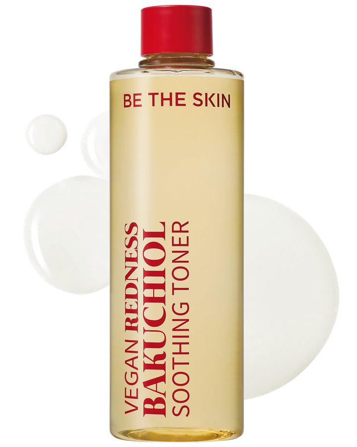 BE THE SKIN Vegan Redness Bakuchiol Soothing Toner, Heartleaf, 8.45 fl oz