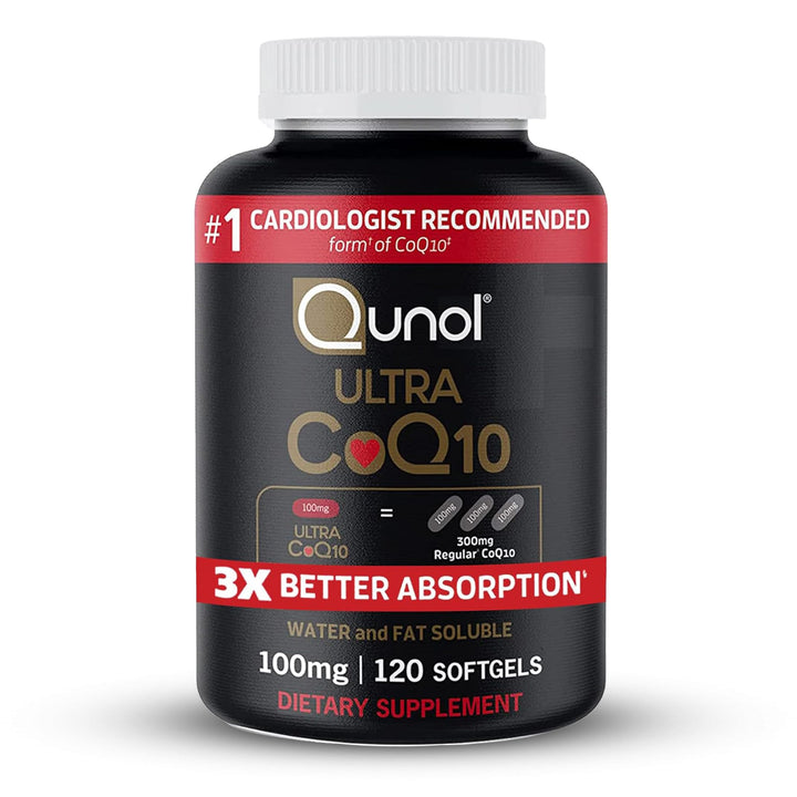 Qunol Ultra CoQ10, 100 mg, 120 Count