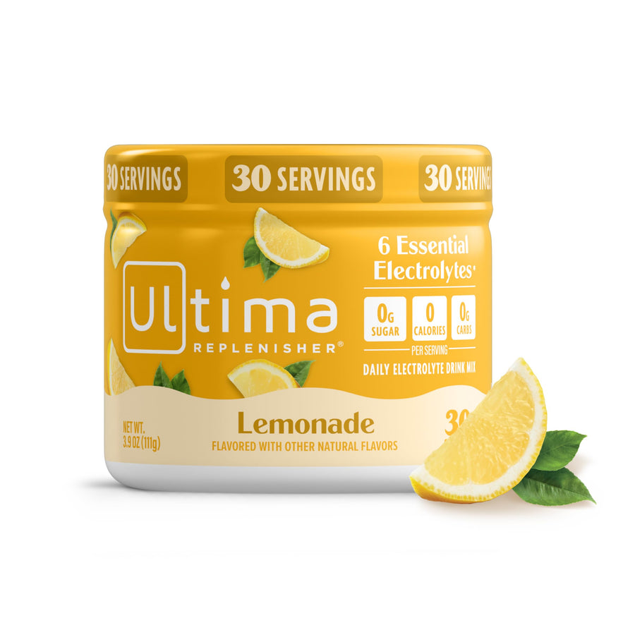 Ultima Replenisher Hydration Electrolyte Powder, Lemonade, 30 Servings