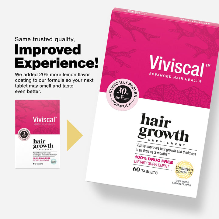 Viviscal Hair Growth Supplements, 60 Count