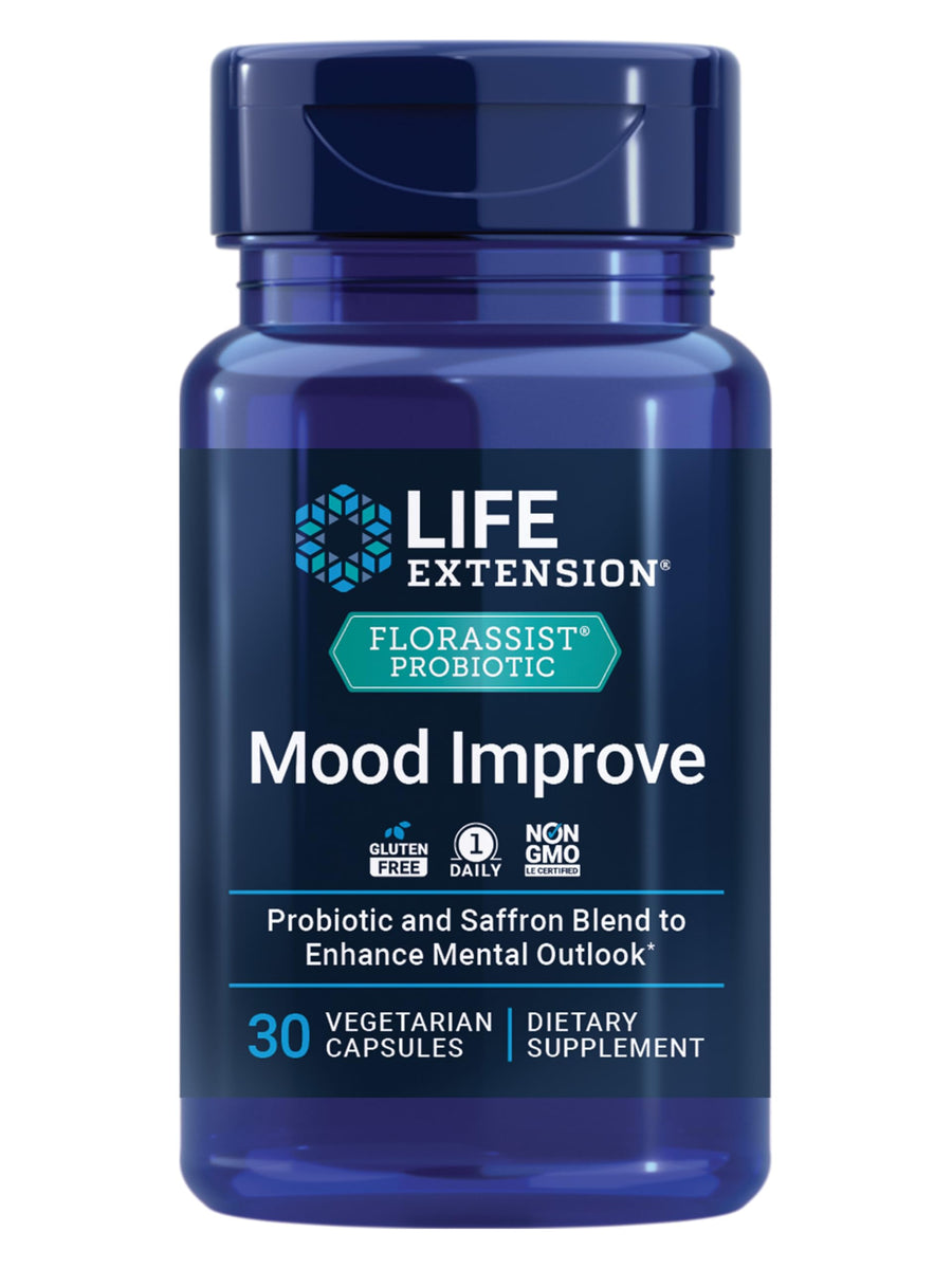 Life Extension Florassist Mood Improve Probiotic, 30 Count