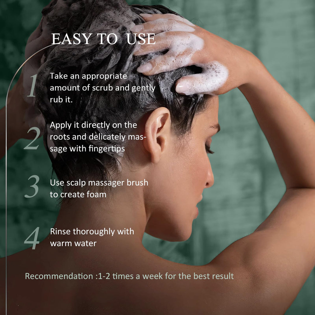 SHVYOG Scalp Scrub, Anti-Dandruff Rosemary Exfoliator