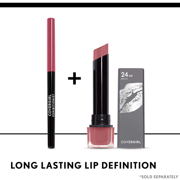 COVERGIRL Exhibitionist Ultra-Matte Lipstick, Gemini