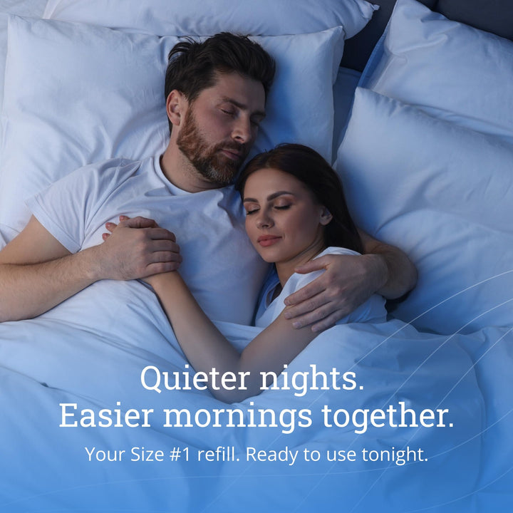 ZQuiet Anti-Snoring Mouthpiece, Comfort Size #1, Single Refill