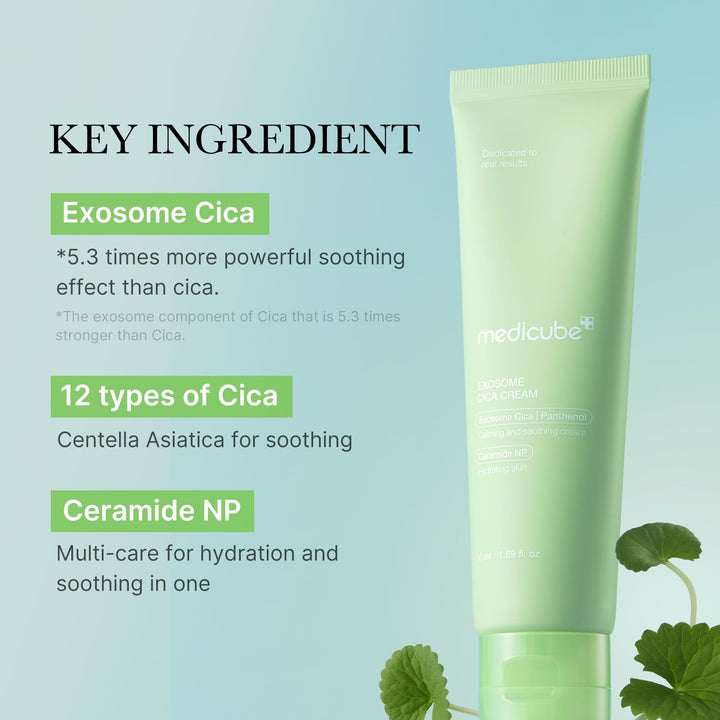 medicube Exosome Cica Tea Tree Cream, 1.7 fl oz